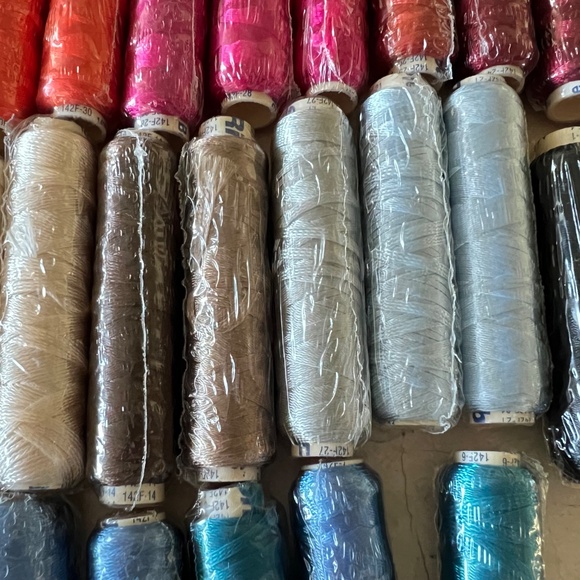 54 Spools of Ribbon Thread/Floss - Picture 5 of 14
